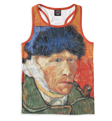 

Майки борцовки Print Bar, Белый, Ван Гог