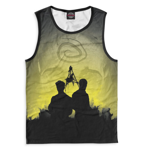 

Майки Print Bar, Белый, Настоящий детектив