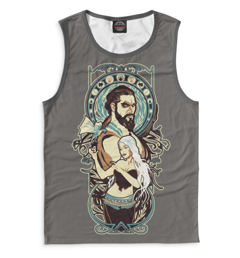 

Майки Print Bar, Белый, Дейнерис Таргариен
