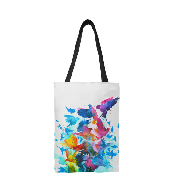 Сумка-шоппер с изображением Акварель цвета 