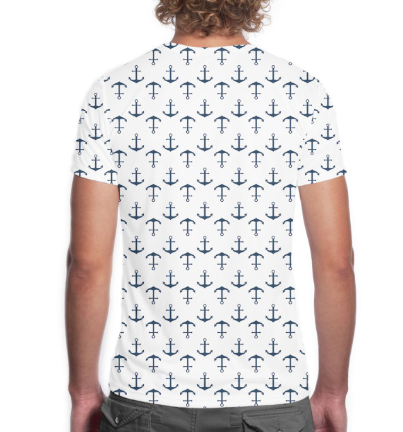 Мужская футболка с изображением Мумий Тролль цвета Белый