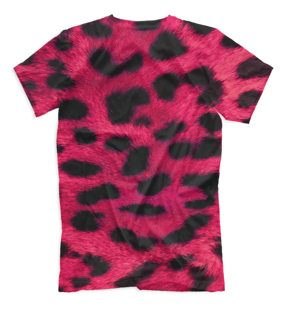 Футболка для мальчиков с изображением Леопард цвета Белый