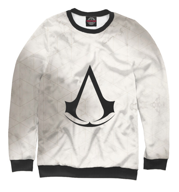 Свитшот для девочек с изображением Assassin's Creed цвета Белый