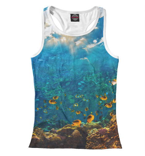 

Майки борцовки Print Bar, Белый, Коралловый риф