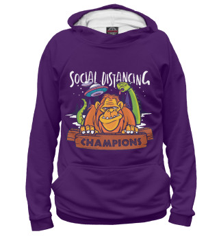 Худи для мальчика Social Distancing Champions