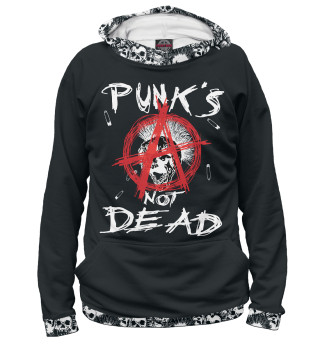 Женское худи Punk's Not Dead