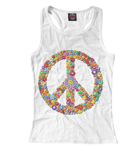 

Майки борцовки Print Bar, Белый, Peace