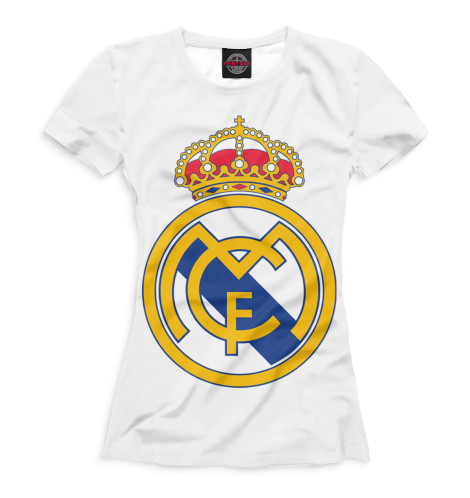 

Футболки Print Bar, Белый, Real Madrid
