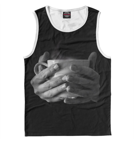 

Майки Print Bar, Белый, Чашка в руках