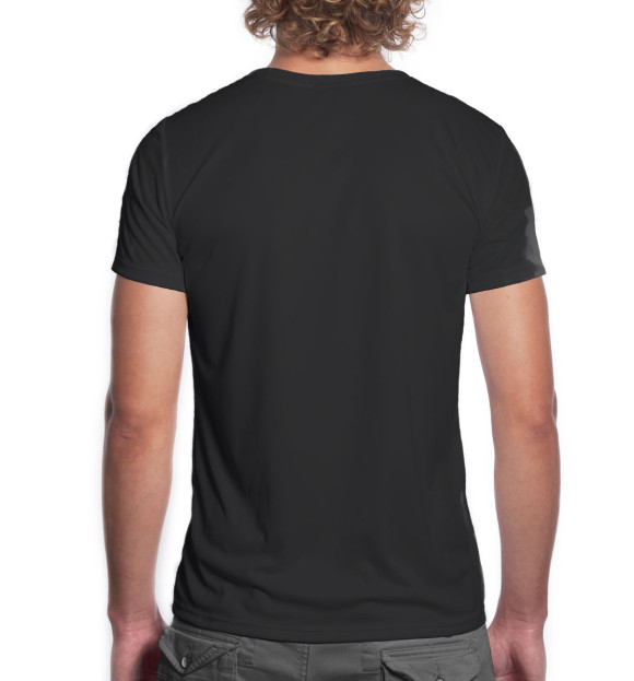 Мужская футболка с изображением Агата Кристи цвета Белый