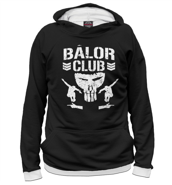 Женское худи с изображением finn balor цвета Белый