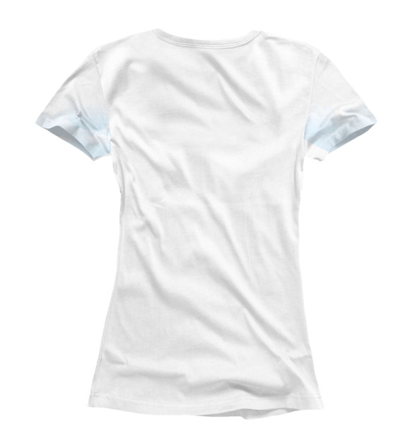 Женская футболка с изображением Пингвинчик цвета Белый