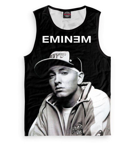 

Майки Print Bar, Белый, Eminem