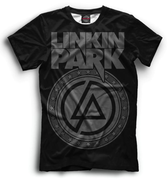 Футболка для мальчиков с изображением Linkin Park цвета Черный