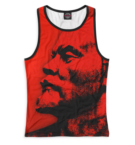 

Майки борцовки Print Bar, Белый, Ленин