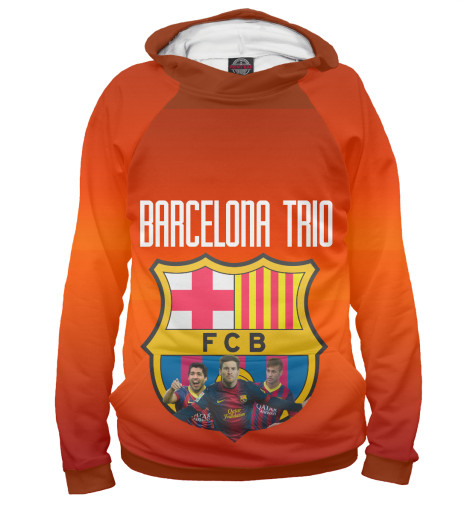 

Худи Print Bar, Белый, Barcelona trio