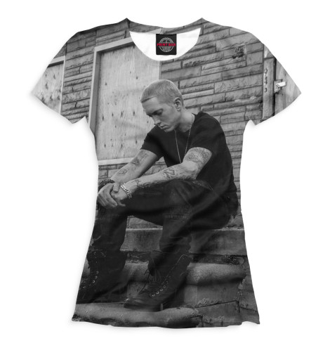 

Футболки Print Bar, Белый, Eminem