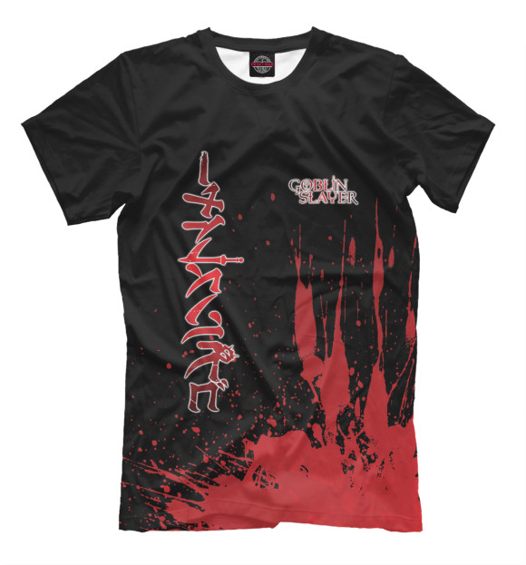 Мужская футболка с изображением Убийца Гоблинов цвета Черный