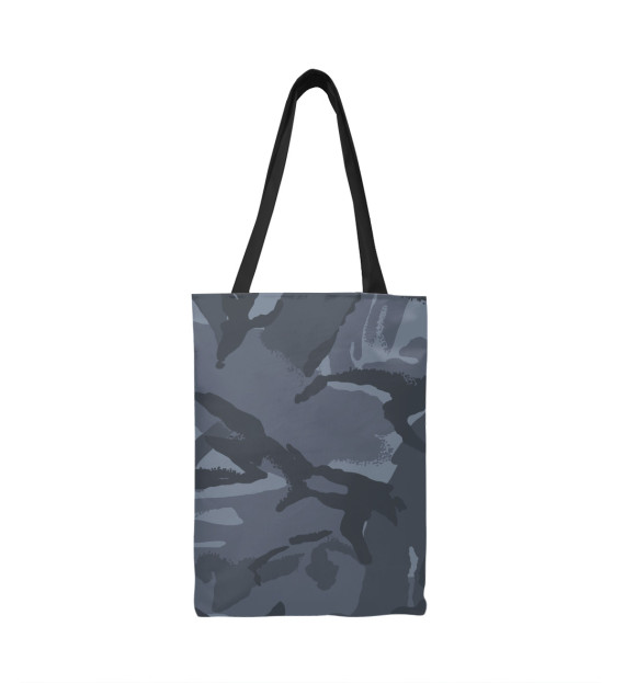 Сумка-шоппер с притом Милитари цвета  Сумка-шоппер с изображением Милитари цвета