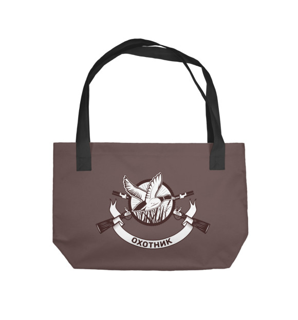 Пляжная сумка с изображением Охотник цвета 