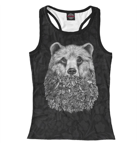 

Майки борцовки Print Bar, Белый, Bear