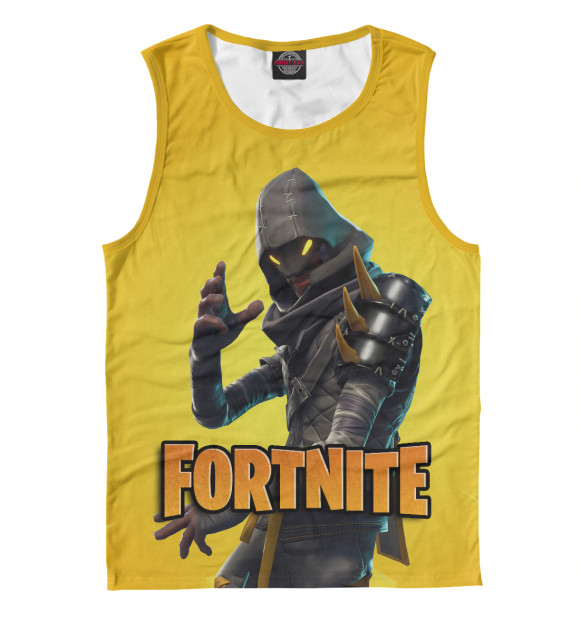 Майка для мальчика с притом FORTNITE цвета Белый Майка для мальчика с изображением FORTNITE цвета Белый