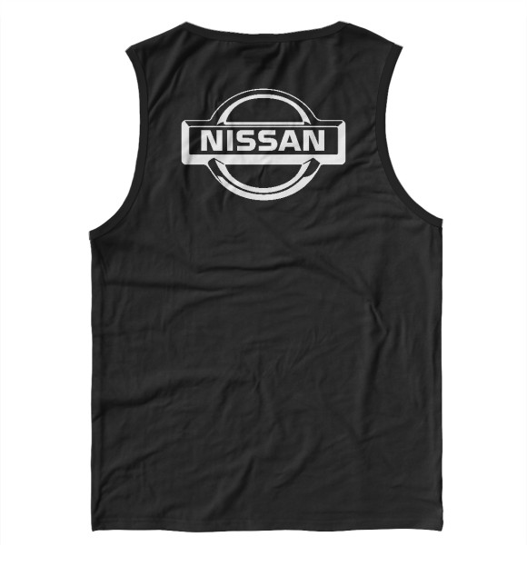 Майка для мальчика с изображением Nissan цвета Белый
