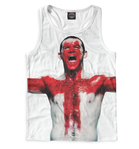 Майки борцовки Print Bar, Белый, Уэйн Руни