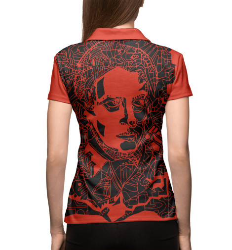 

Поло Print Bar, Белый, Владимир Маяковский графика