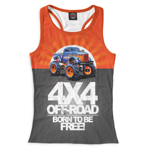 

Майки борцовки Print Bar, Белый, Off Road