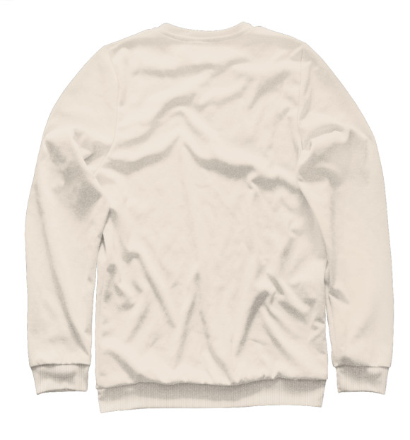 Мужской свитшот с изображением Ведьма цвета Белый