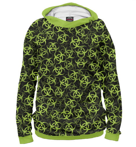 

Худи Print Bar, Белый, Биологическая опасность 2