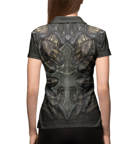 

Поло Print Bar, Белый, Skyrim: Dragonscale Armor
