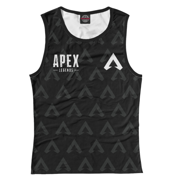 Майка для девочки с изображением Apex legends BLOODHOUND цвета Белый
