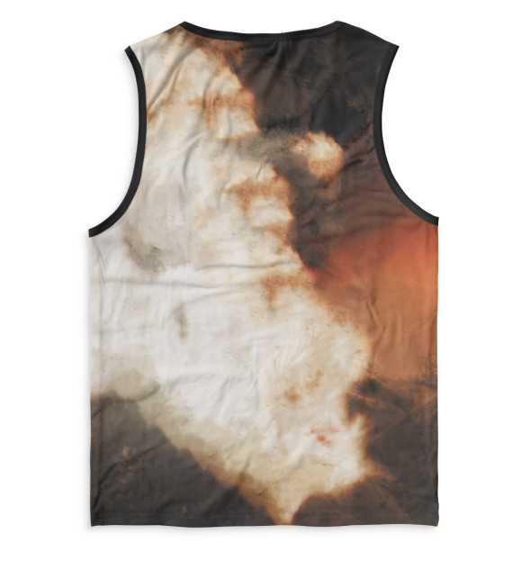 Мужская майка с изображением Брюс Ли цвета Белый