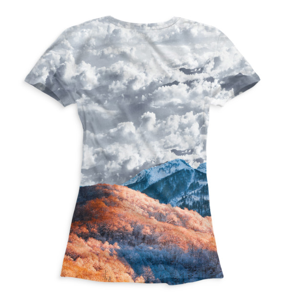 Женская футболка с изображением Сочи цвета Белый