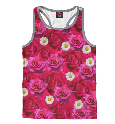 

Майки борцовки Print Bar, Белый, Roses