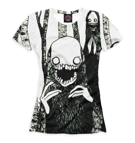 

Футболки Print Bar, Белый, Хоррор