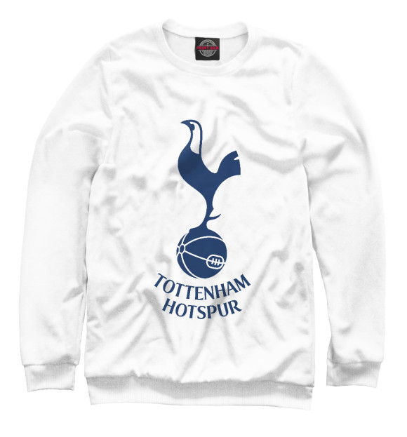 Женский свитшот с изображением Tottenham Hotspur цвета Белый