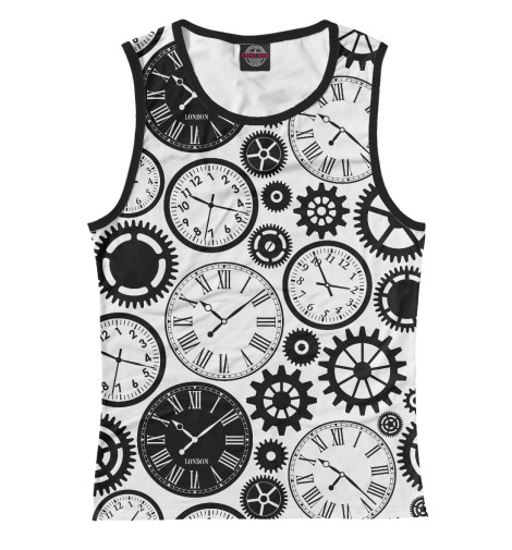 

Майки Print Bar, Белый, Time is running out