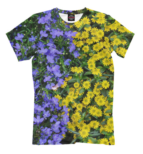 

Футболки Print Bar, Молочно-белый, Цветочный сад