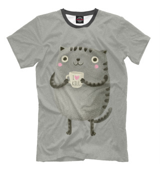 Мужская футболка Cat Love Kill