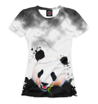 Женская футболка Панда