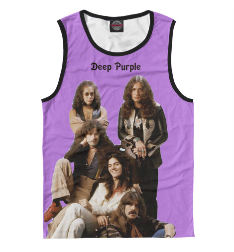 

Майки Print Bar, Белый, Deep Purple