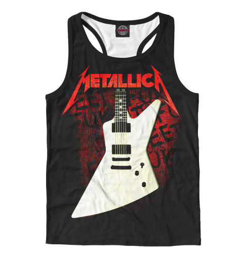 

Майки борцовки Print Bar, Белый, Metallica