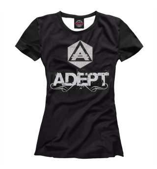 Футболка для девочек Adept