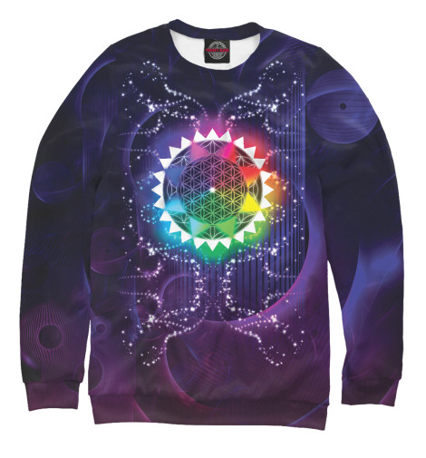 

Свитшоты Print Bar, Белый, Sacred Star Geometry