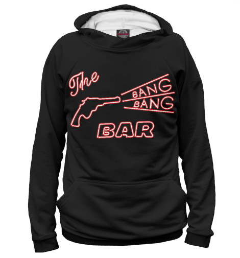 

Худи Print Bar, Белый, The Bang Bang Bar