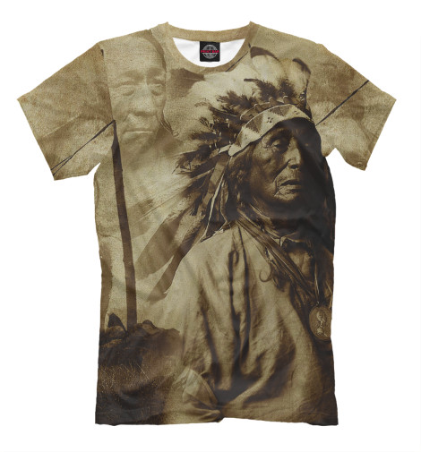 

Футболки Print Bar, Молочно-белый, Индейцы