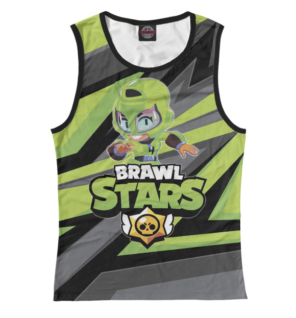 Женская майка с изображением Max цвета Белый